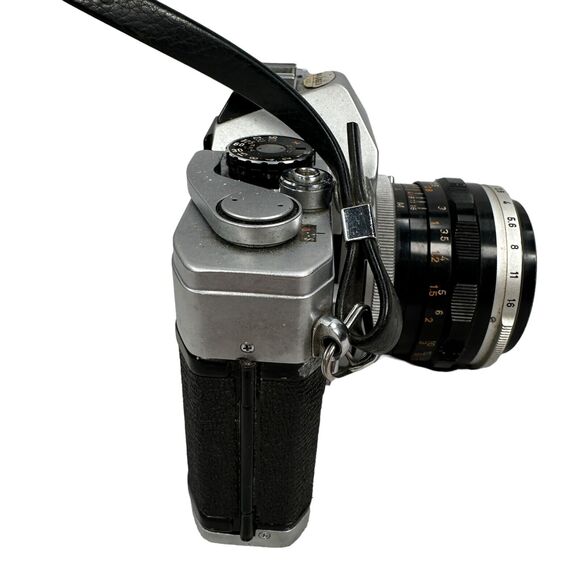 Vintage Canon TL QL SLR Camera 50mm f/1.8 35mm Focal-Plane Shutter With Case - Picture 3 of 12